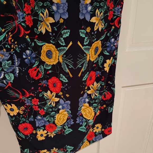 NWT Cara Cara Leah Midi Floral Dress Size 12 (Retail: $595) - Picture 3 of 7